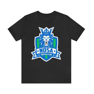 Black Unisex Short Sleeve